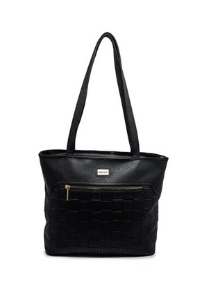 Bolso De Hombro Macoly 877 Lambani Negro Oro