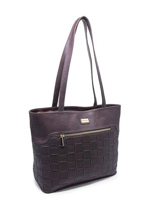 Bolso De Hombro Macoly 877 Lambani Cafe Oro