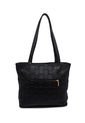 Bolso De Hombro Macoly 877 Lambani Negro Oro de Macoly