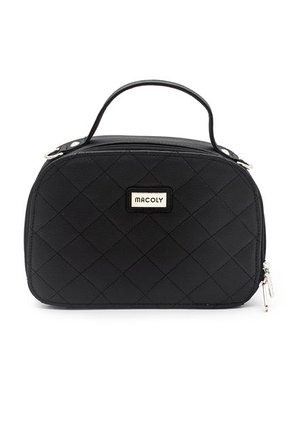 Cartera Manos Libres Macoly 809 Berlin Acolchado Negro