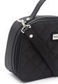 Cartera Manos Libres Macoly 809 Berlin Acolchado Negro de Macoly