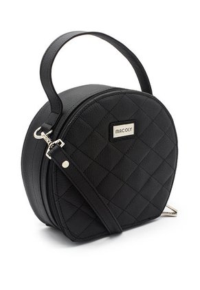 Cartera Manos Libres Macoly 776 Berlin Acolchado Negro