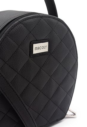 Cartera Manos Libres Macoly 776 Berlin Acolchado Negro