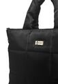 Bolso De Hombro Manos Libres Macoly 884 Nuba Negro de Macoly