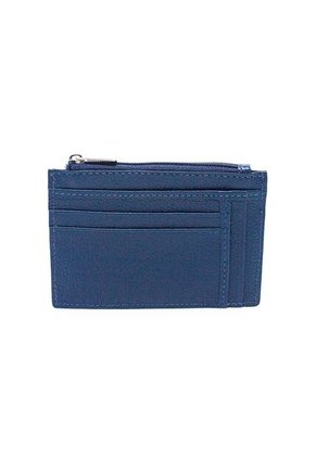 Portadocumento Plano AM14 Cuero Tala Azul