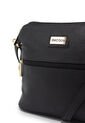 Bolso Manos Libres Macoly 789 Cuero Negro Oro de Macoly