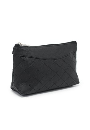 Cosmetiquera, Monedero Y Porta Esferos Berlin Acolchado Negro