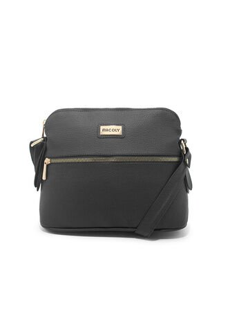 Bolso Manos Libres Macoly 789 Marsella Negro Macoly