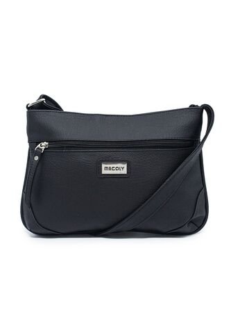 Bolso Manos Libres Pequeño Macoly 790 Praga Negro Macoly