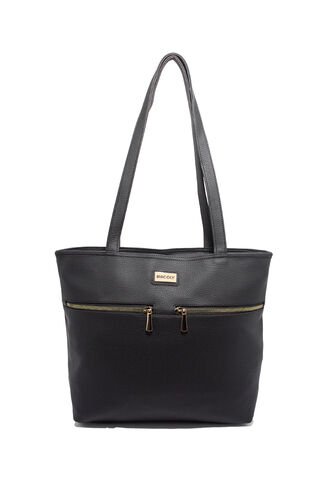 Bolso De Hombro Macoly 705 Marsella Negro Macoly