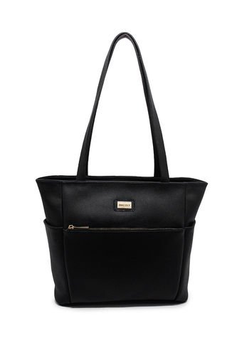 Bolso De Hombro Grande Macoly 841 Oporto Negro Macoly