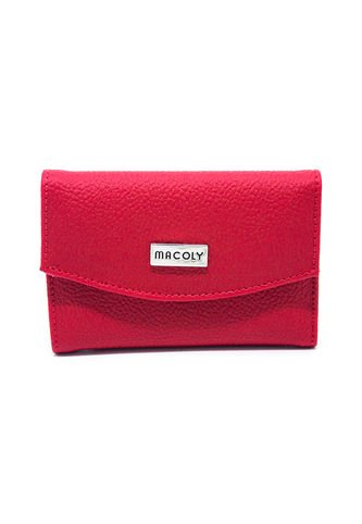 Billetera Mini Macoly A035 Barcelona Rojo Macoly