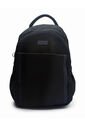 Morral Grande Macoly 285 Lona Negro X Azul Oscuro de Macoly