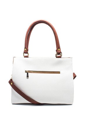 Cartera Manos Libres Macoly 850 Mix Blanco X Miel Oro