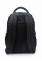 Morral Grande Macoly 285 Lona Negro X Azul Oscuro de Macoly