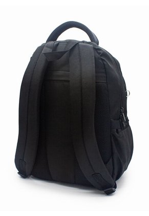 Morral Grande Macoly 285 Lona Negro X Azul Oscuro