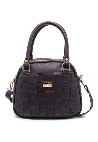 Cartera Manos Libres Macoly 875 Lambani Café Oro Macoly