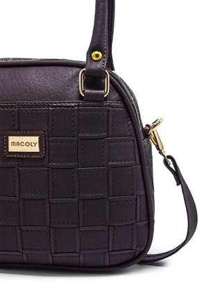 Cartera Manos Libres Macoly 875 Lambani Café Oro