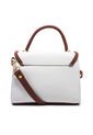 Bolso Manos Libres Macoly 838 Mix Blanco X Miel de Macoly
