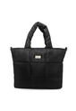 Bolso De Hombro Manos Libres Macoly 884 Nuba Negro  de Macoly