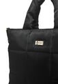 Bolso De Hombro Manos Libres Macoly 884 Nuba Negro  de Macoly