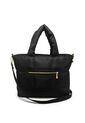 Bolso De Hombro Manos Libres Macoly 884 Nuba Negro  de Macoly