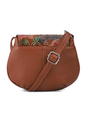 Bolso Manos Libres M304 Cuero Tala Miel