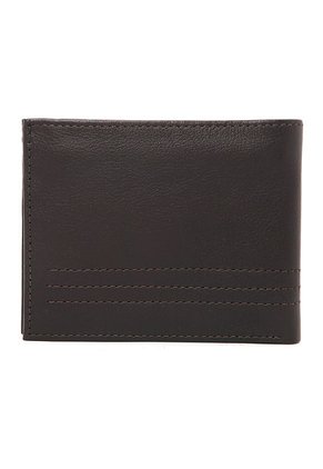 Billetera Hombre 083  En Cuero Café