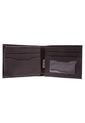 Billetera Hombre 309  En Cuero Café de Macoly