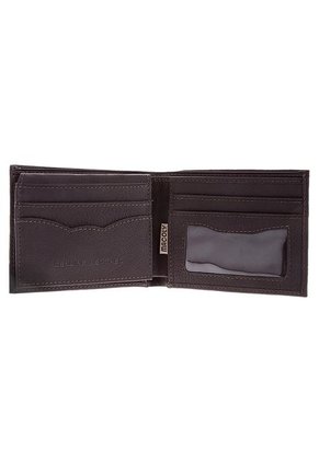 Billetera Hombre 309 En Cuero Café