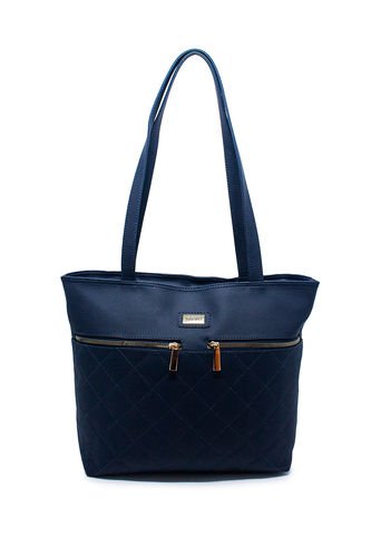 Bolso De Hombro Macoly 705 Lilium Azul Macoly