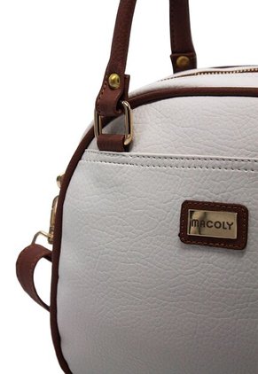 Cartera Manos Libres Macoly 875 Mix Blanco X Miel