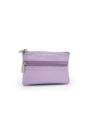 Cosmetiquera, Monedero Y Portaesferos Opalo Lila