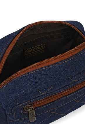 Bolso Manos Libres Macoly M220 Jean Acolchado