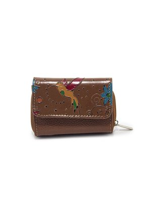 Portabilletes PB20 Cuero Tala Miel Pajaros