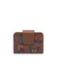 Billetera Mini Macoly C707 Cuero Miel Tala de Macoly