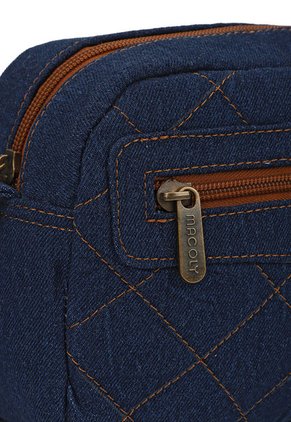 Bolso Manos Libres Macoly M220 Jean Acolchado