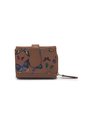 Billetera Mini Macoly C705 Cuero Miel Tala de Macoly