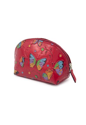 Cosmetiquera Grande CC60 Cuero Tala Rojo