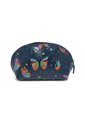 Cosmetiquera Grande CC60 Cuero Tala Azul de Macoly