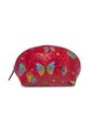 Cosmetiquera Grande CC60 Cuero Tala Rojo de Macoly