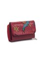 Portabilletes PB20 Cuero Tala Rojo Pajaros de Macoly