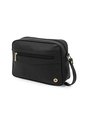 Bolso Manos Libres Macoly 1028 Cuero Negro de Macoly