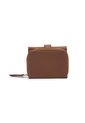 Billetera Mini Macoly C705 Cuero Miel Tala de Macoly