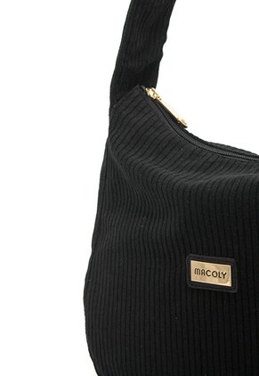 Bolso De Hombro Macoly 887 Siena Negro