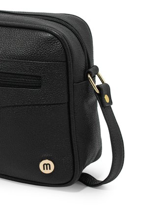 Bolso Manos Libres Macoly 1028 Cuero Negro
