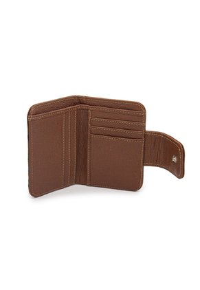 Billetera Mini Macoly C707 Cuero Miel Tala