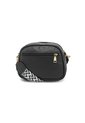 Bolso Manos Libres Macoly M300 Cuero Negro X Reata de Macoly