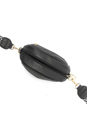 Bolso Manos Libres Macoly M300 Cuero Negro X Reata