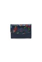 Portadocumentos PDM2 Cuero Tala Azul Mariposas de Macoly